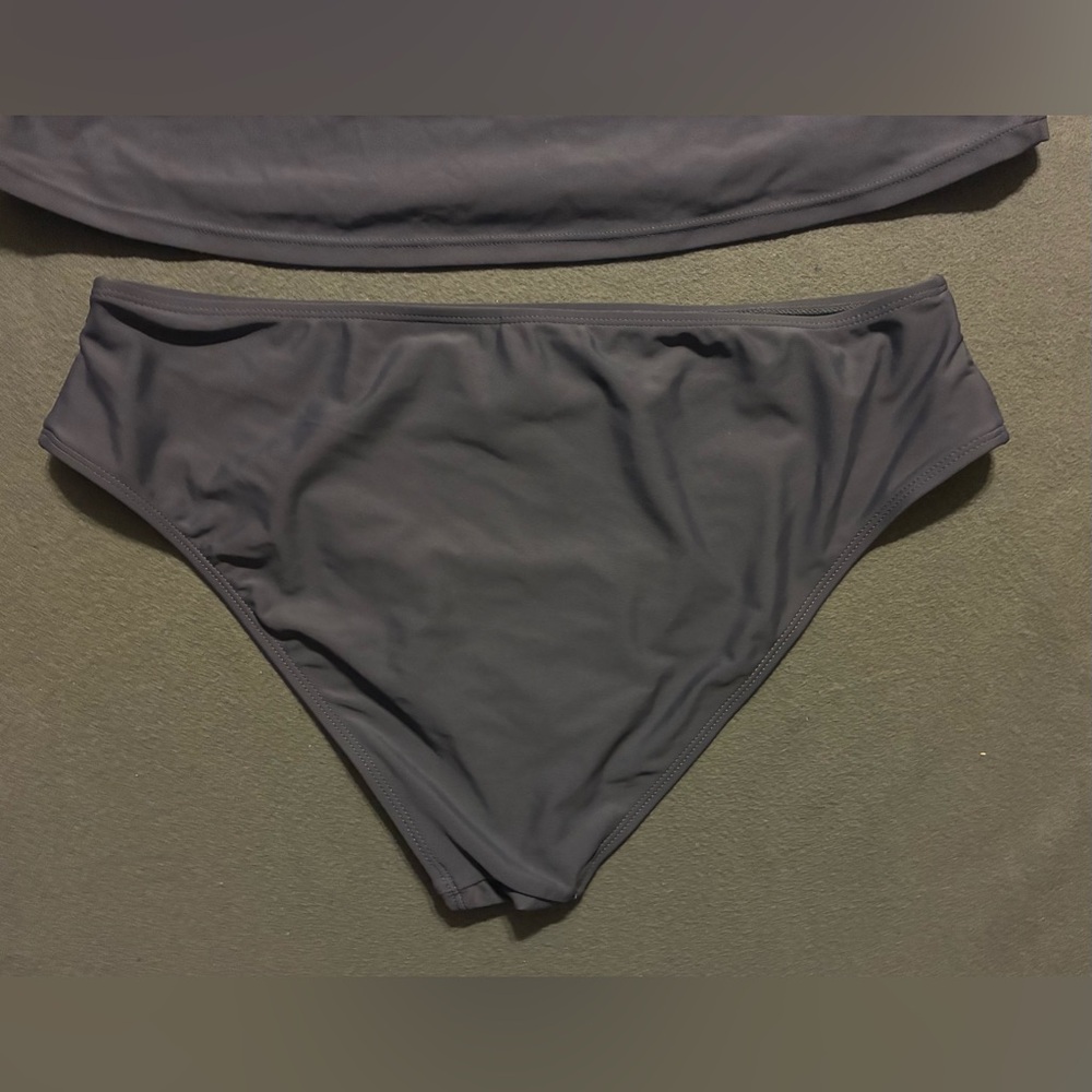 NWT Grey Cupshe Tankini Set - Picture 9 of 16